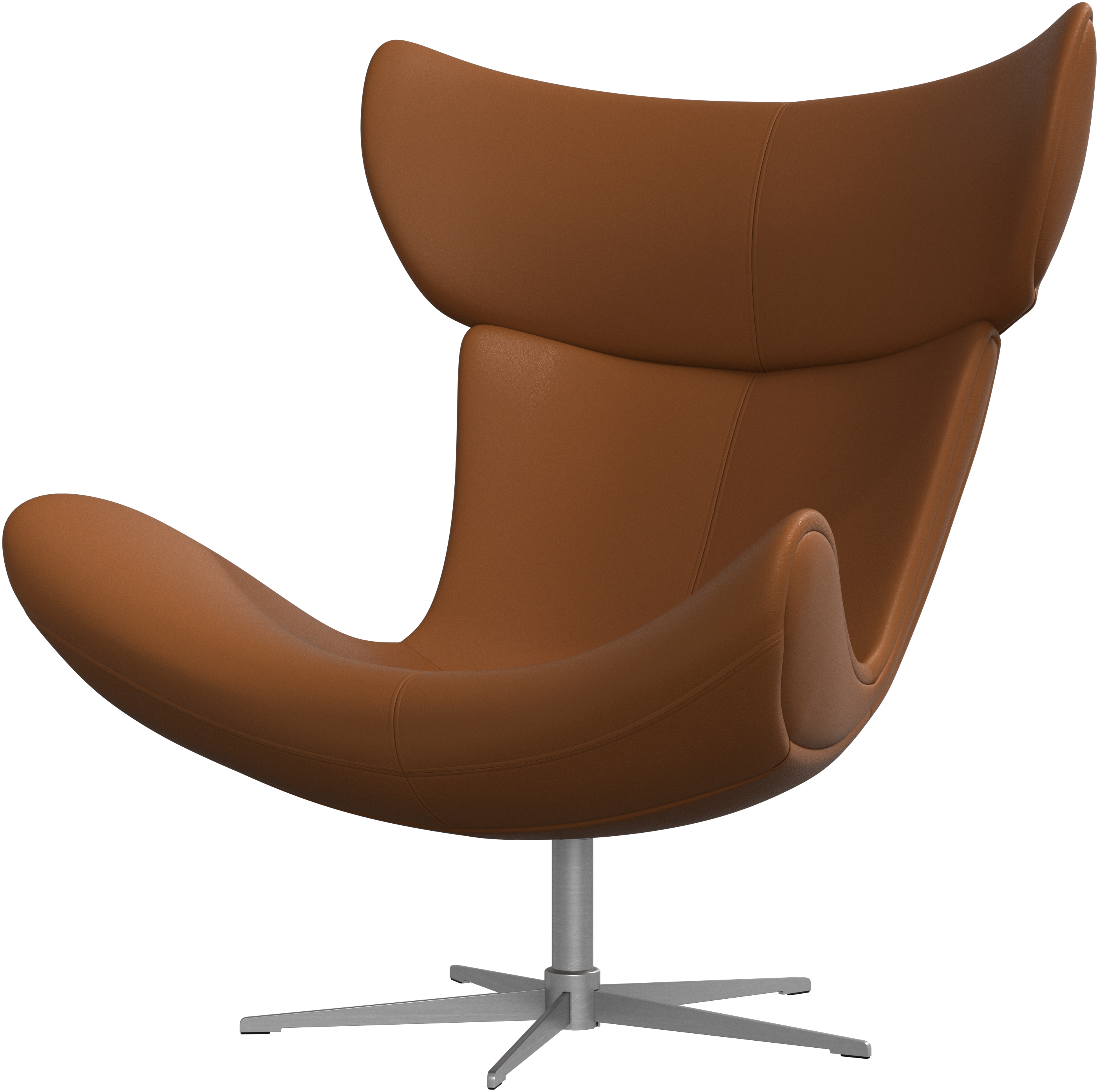 Bo Concept Ogi チェアラウンジチェアグレーファブリック